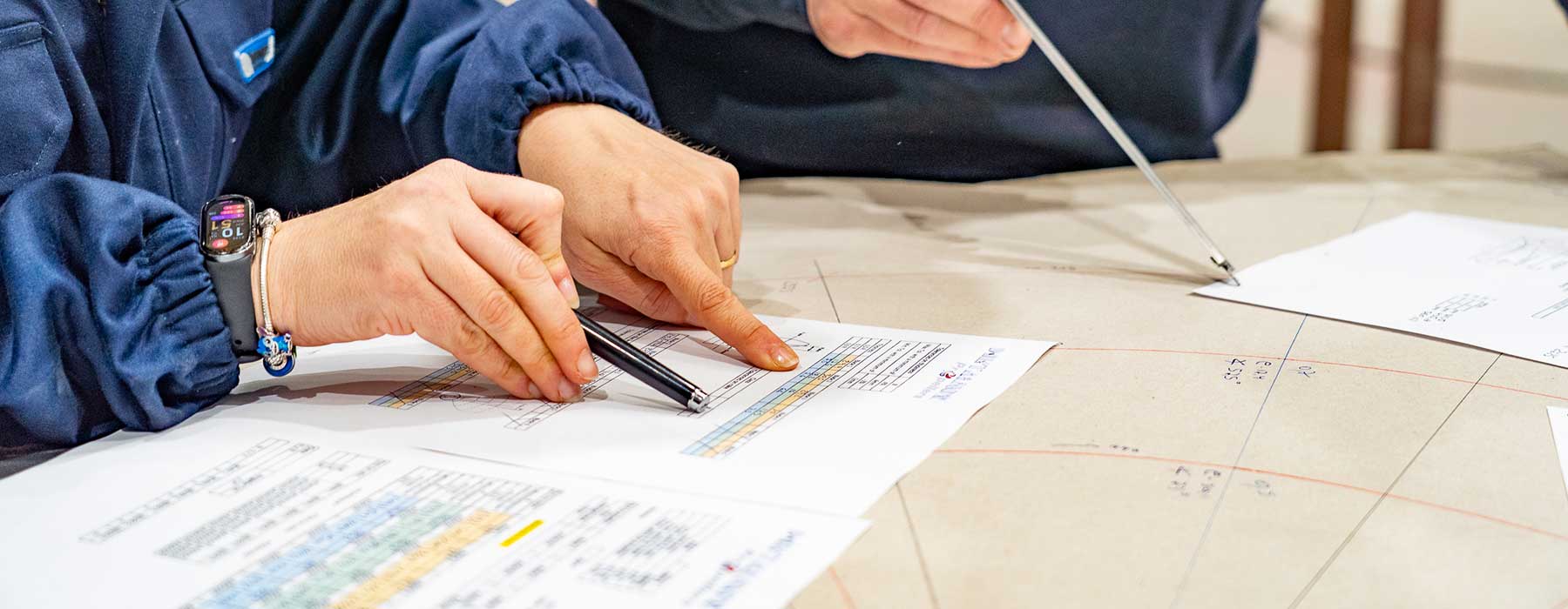 revisión línea propulsiva, elementos línea de propulsión, componentes propulsión marina, revisión tr