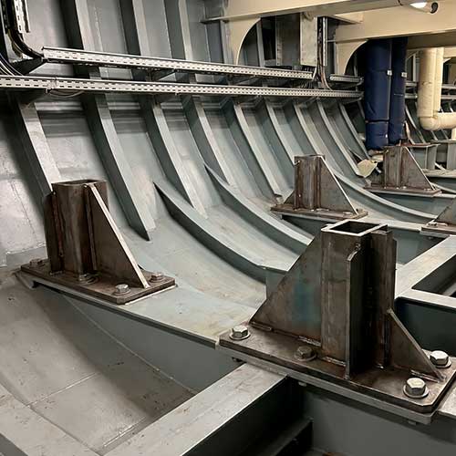 polines náuticos, estructuras náuticas, fabricación polines embarcaciones, reparación estructuras ba